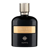 Zwart en goud parfumfles voor Angelique Extrait de Vanilla geurproduct